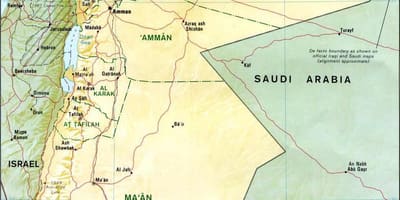 Chi tiết và bản đồ của Jordan