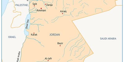 Bản đồ của đại học Jordan
